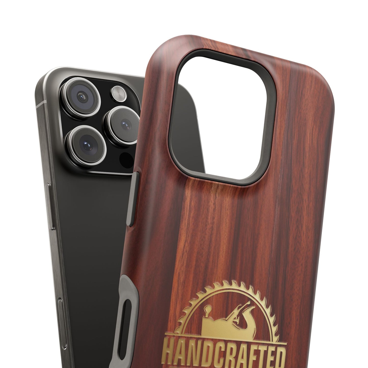 Woodworking Logo Magnetic iPhone Case