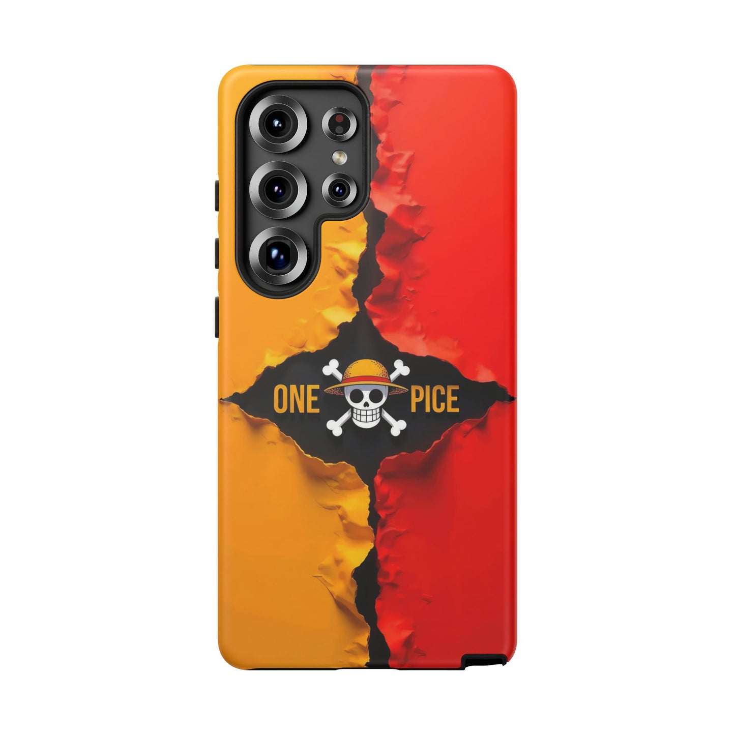 One Piece Samsung Tough Phone Case, Pirate Adventure Design