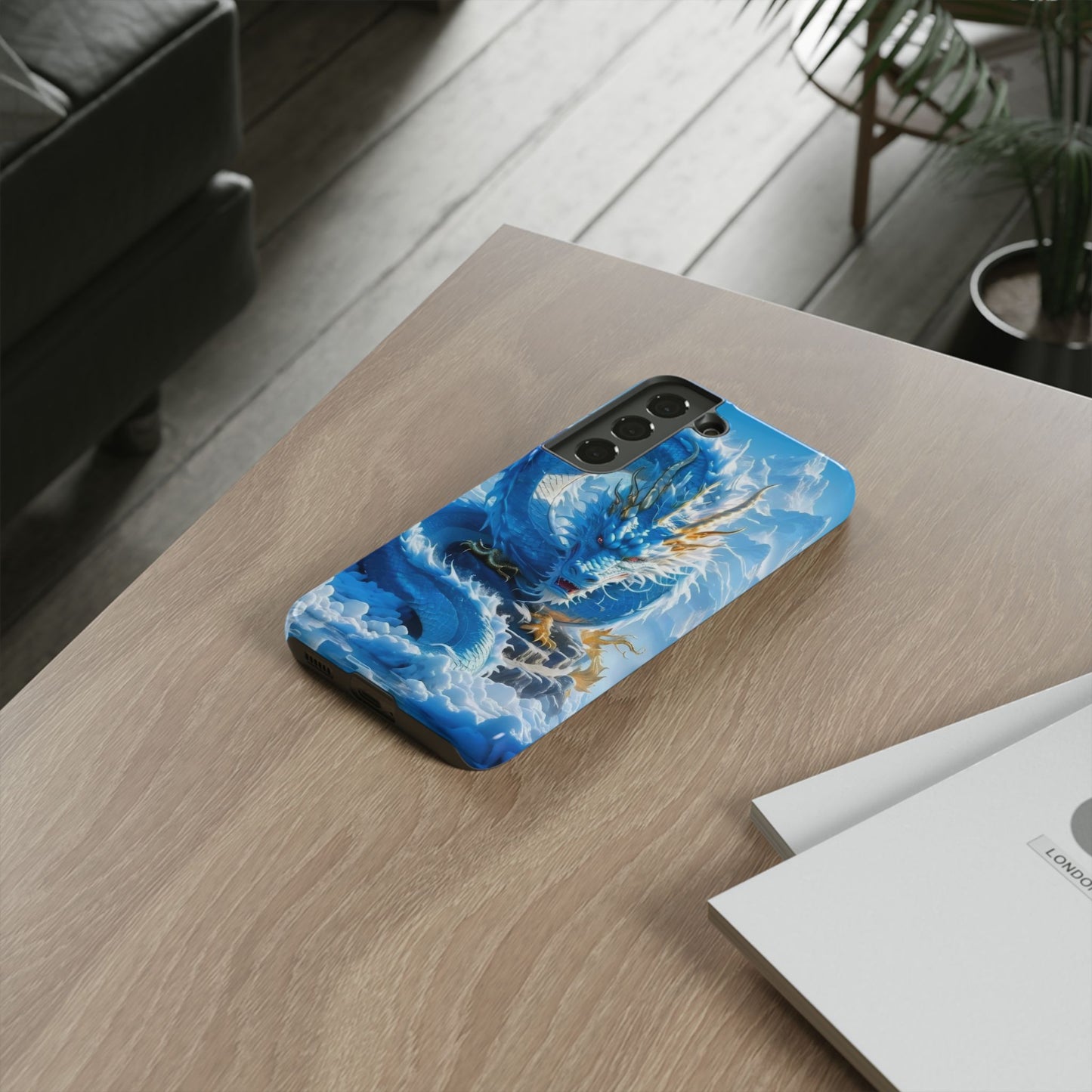 Ice Dragon Samsung Phone Case Fantasy Phone Cover