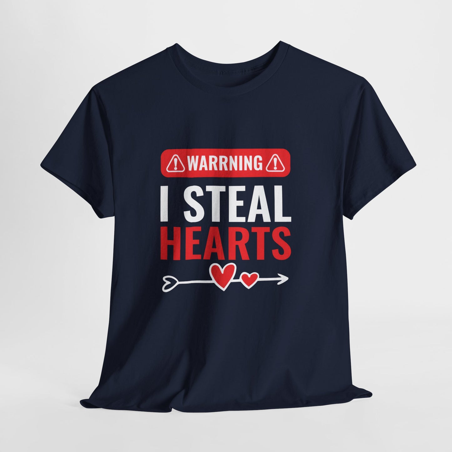 Warning I Steal Hearts Tee
