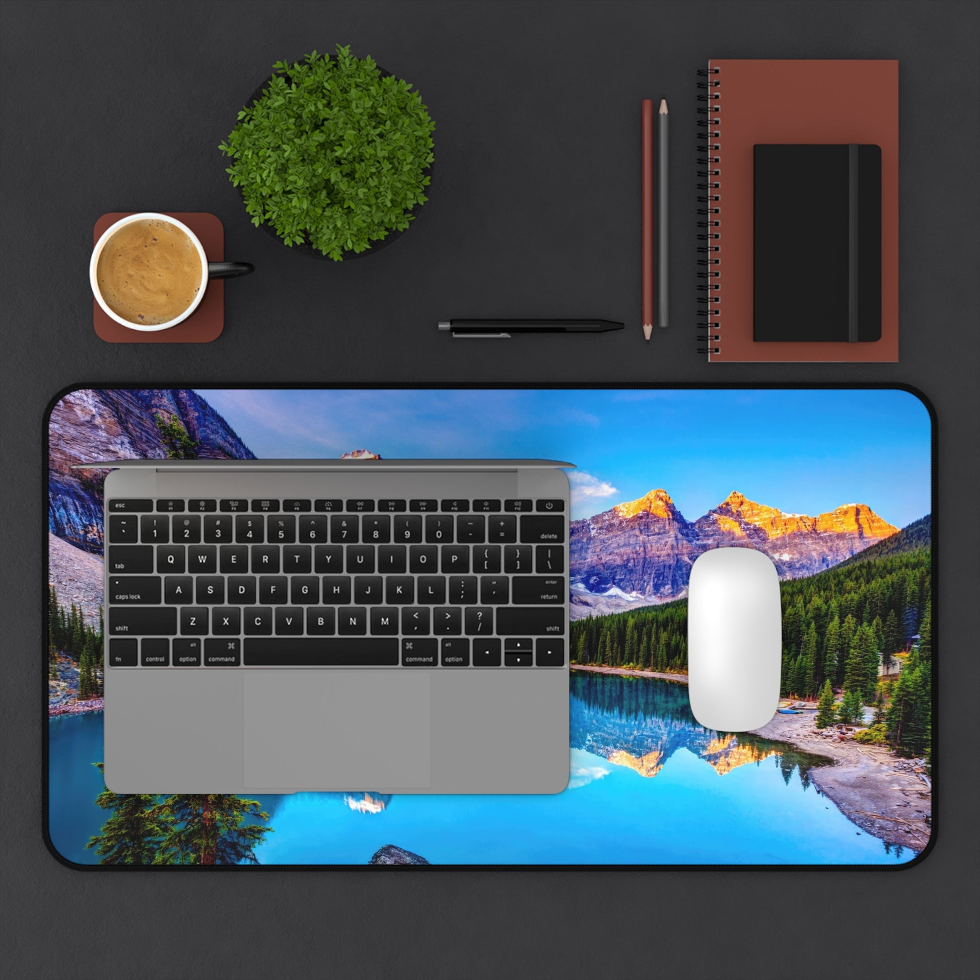 Mountain Landscape Desk Mat