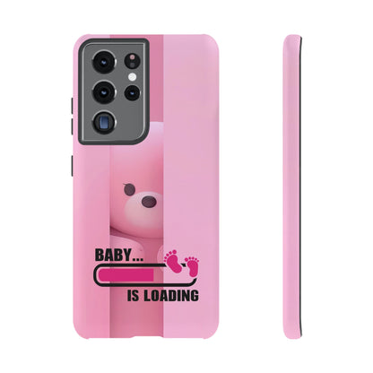Cute Baby Loading Tough Case - Expecting Parents Accessory