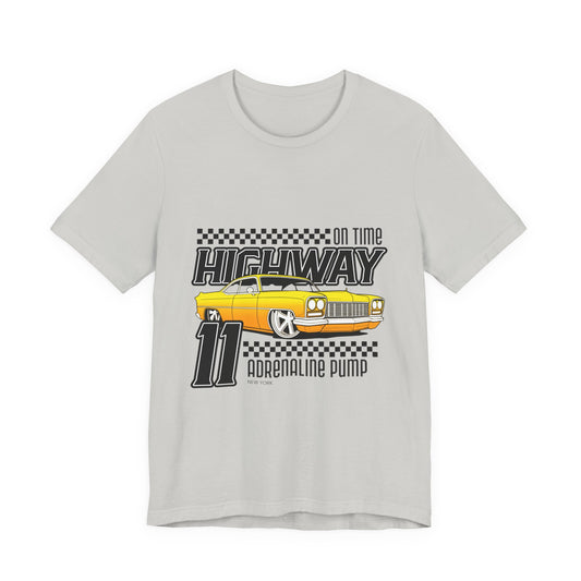 On Time Highway Adrenaline Pump Unisex Jersey Short Sleeve Tee