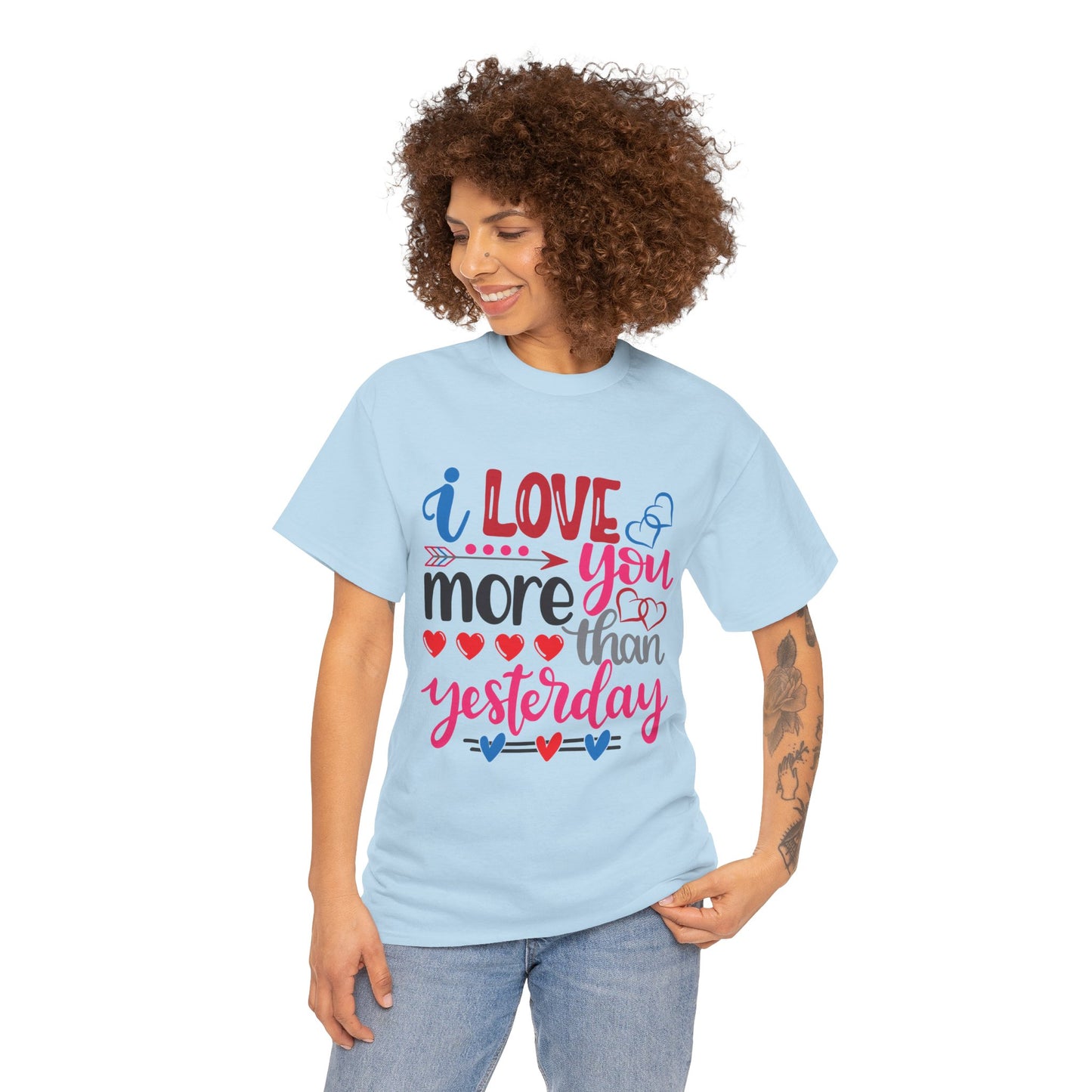 I Love You More Than  Tee, Anniversary Gift Shirt