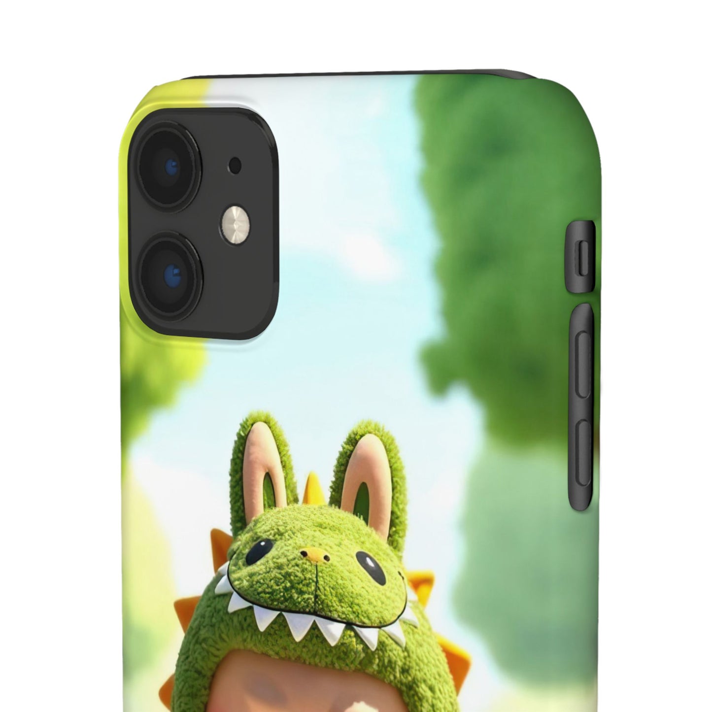 The Monsters Snap Case for iPhone Models – Playful Dinosaur Design
