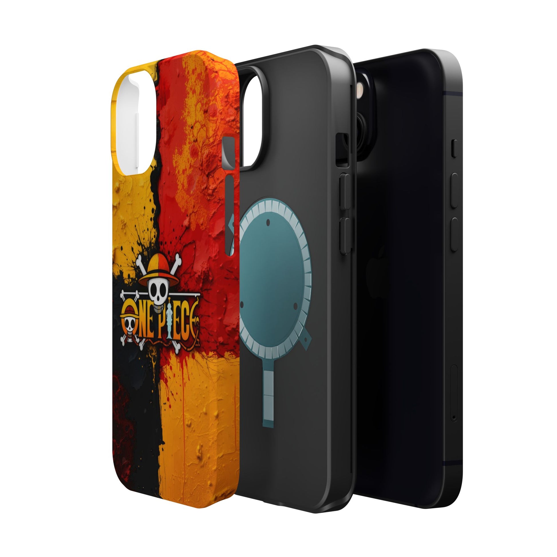 One Piece Vibrant Magnetic iPhone Cases, Anime Accessories