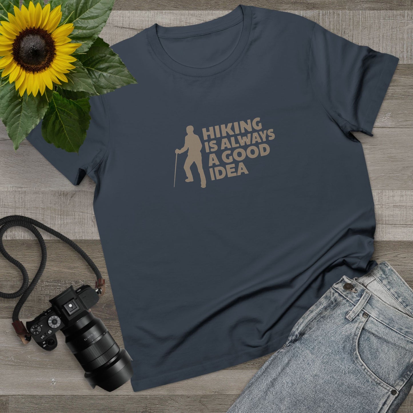 Hiking Is Always A Good Idea Women’s Maple Tee