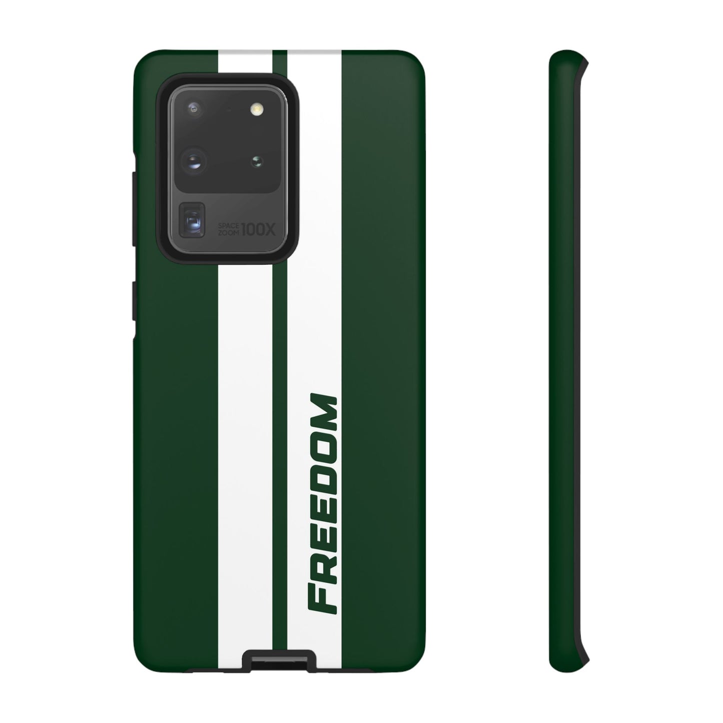 Freedom Tough Case, Olive Green Motorsport-Inspired Cove