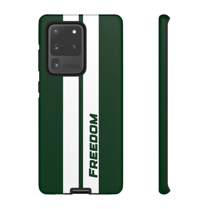 Freedom Tough Case, Olive Green Motorsport-Inspired Cove
