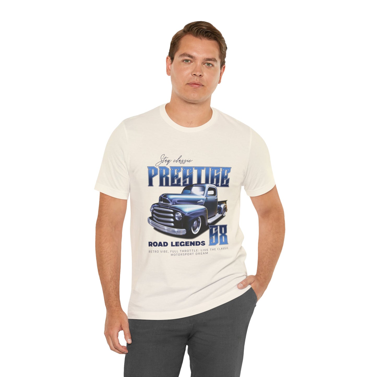 Camiseta de manga corta unisex Stay Classic Prestige Road Legends 
