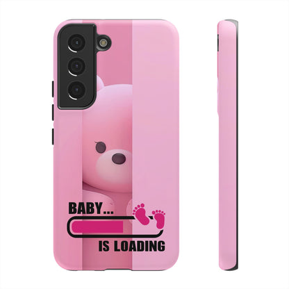 Cute Baby Loading Tough Case - Expecting Parents Accessory