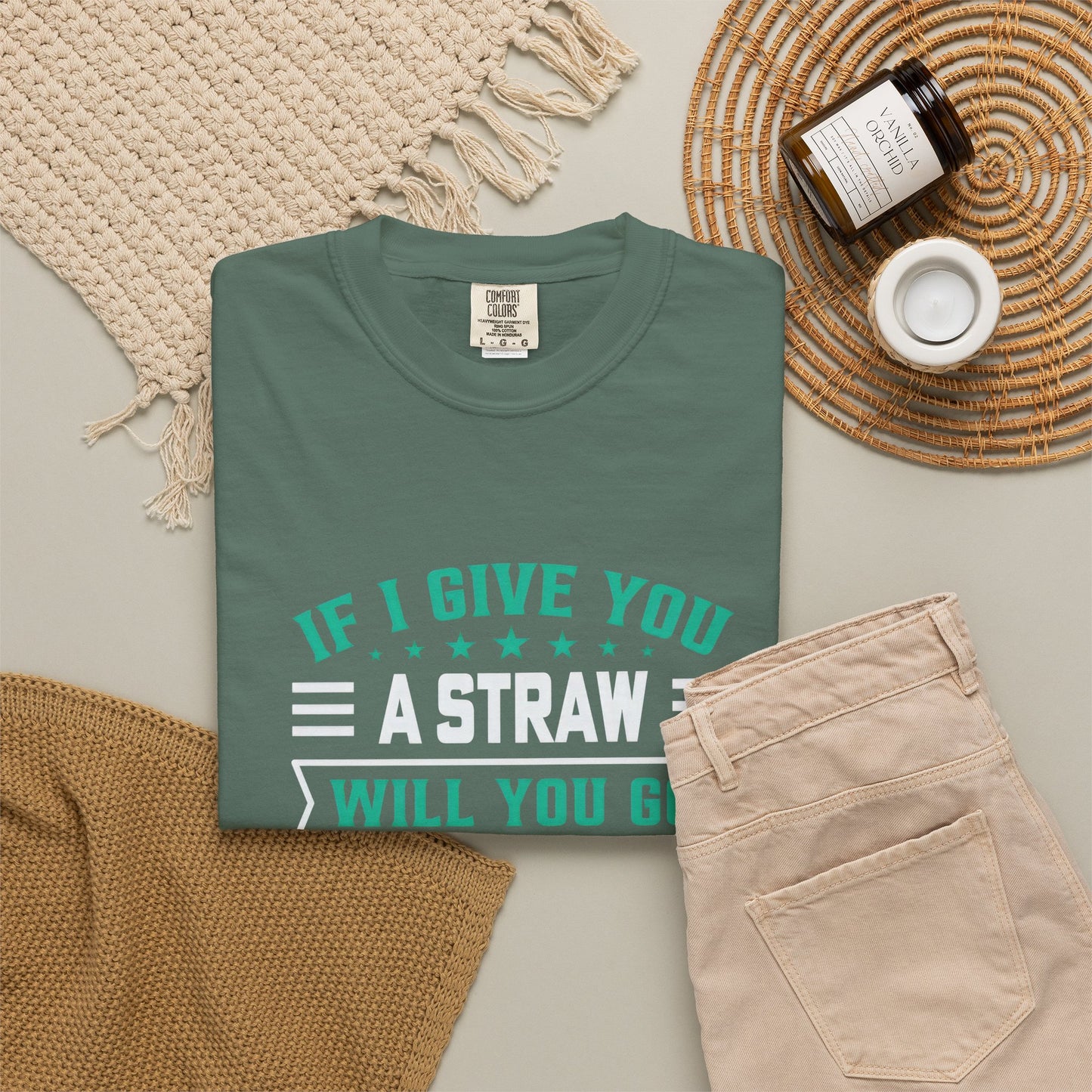 Suck the Fun Out of Someone Else's Day? - Sarcastic Unisex Garment-Dyed T-shirt