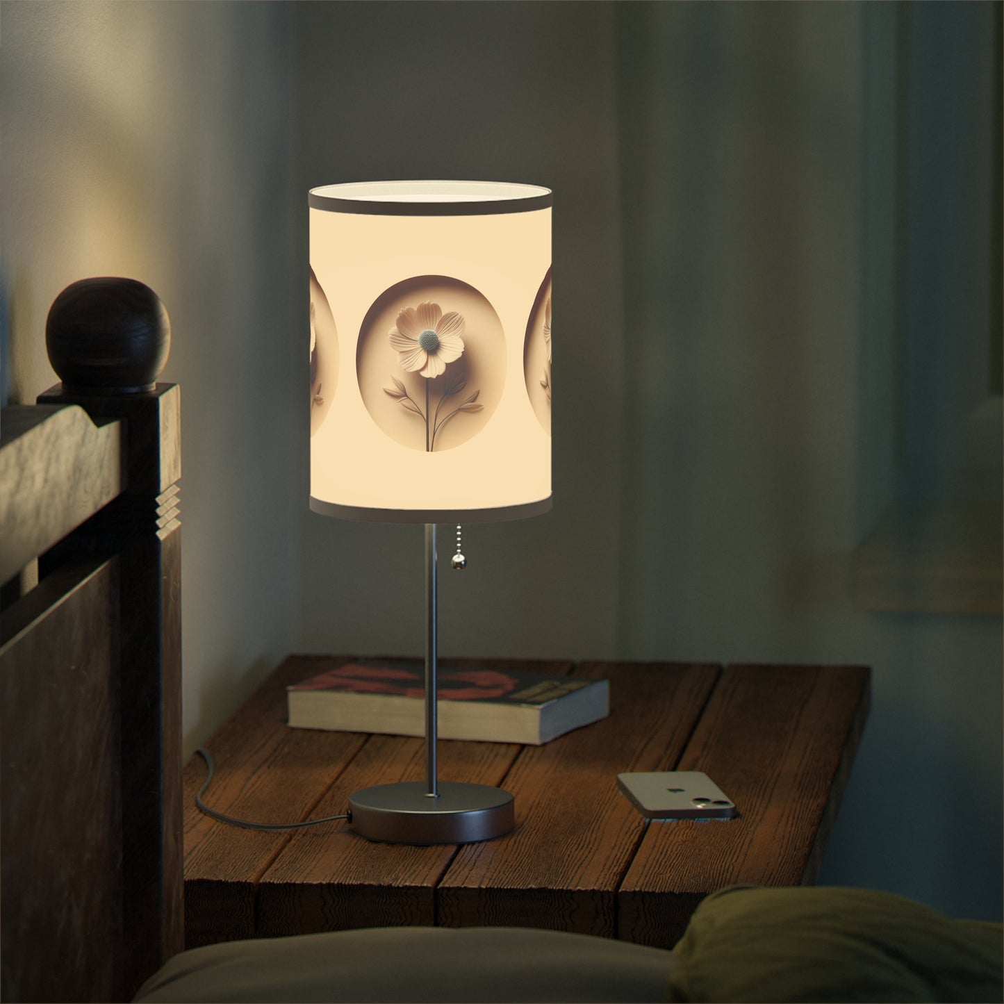 Embedded Flower Lamp on a Stand, US|CA plug