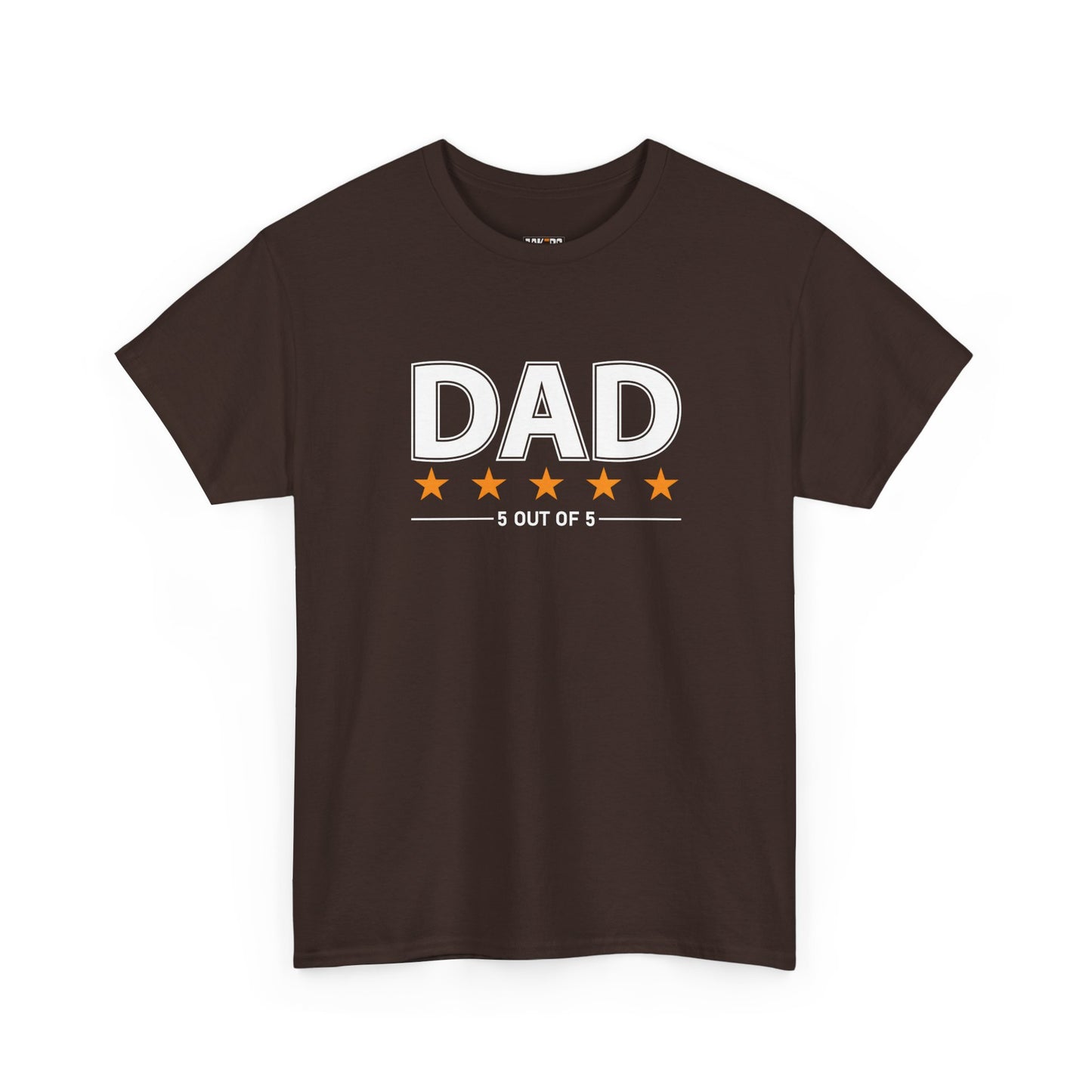Father's Day Unisex Tee - 5 Stars Dad T-shirt