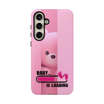 Cute Baby Loading Tough Case - Expecting Parents Accessory