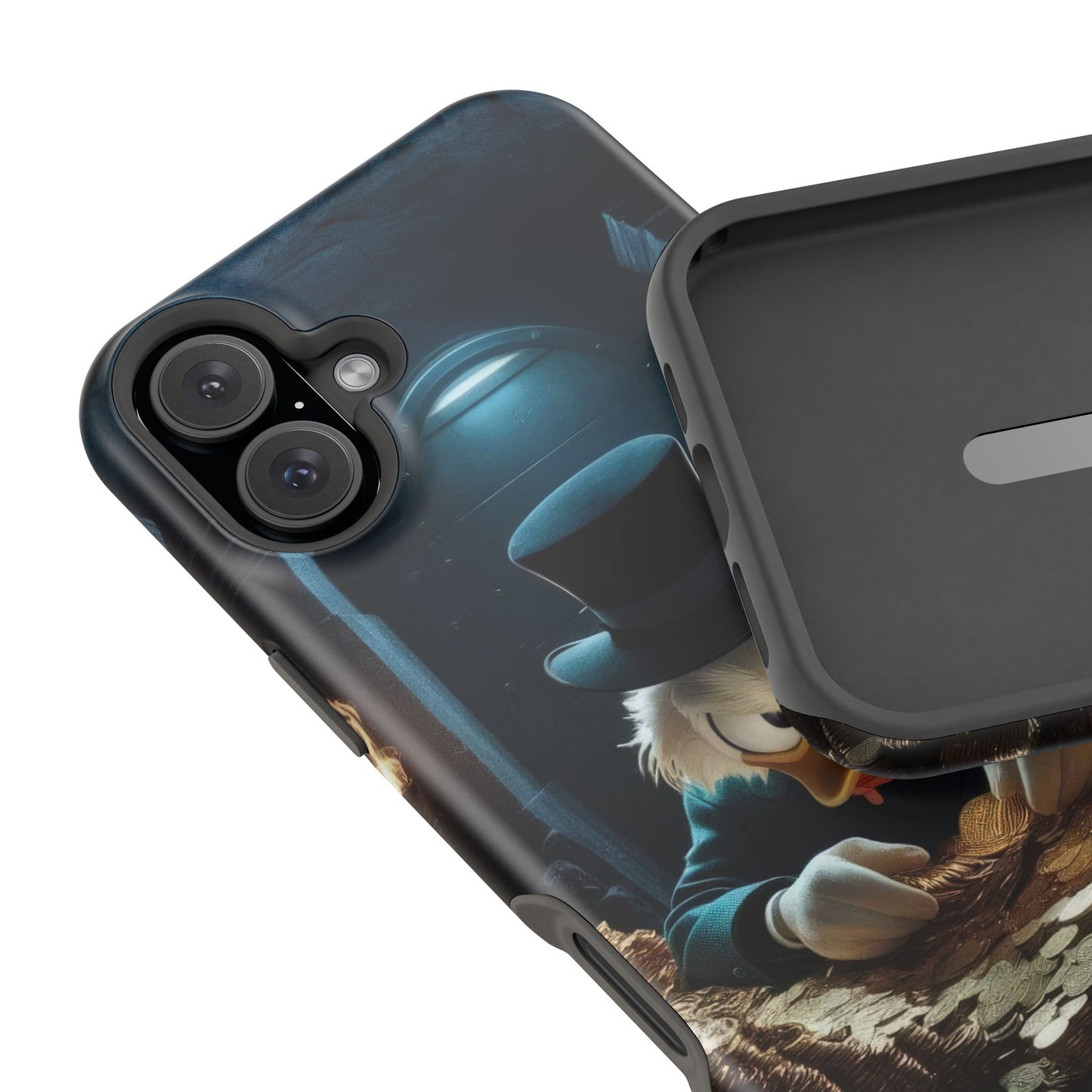 Magnetic Phone Case - Scrooge McDuck Design