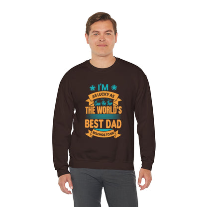 World's Best Dad Sweatshirt | Unisex Heavy Blend™ Crewneck