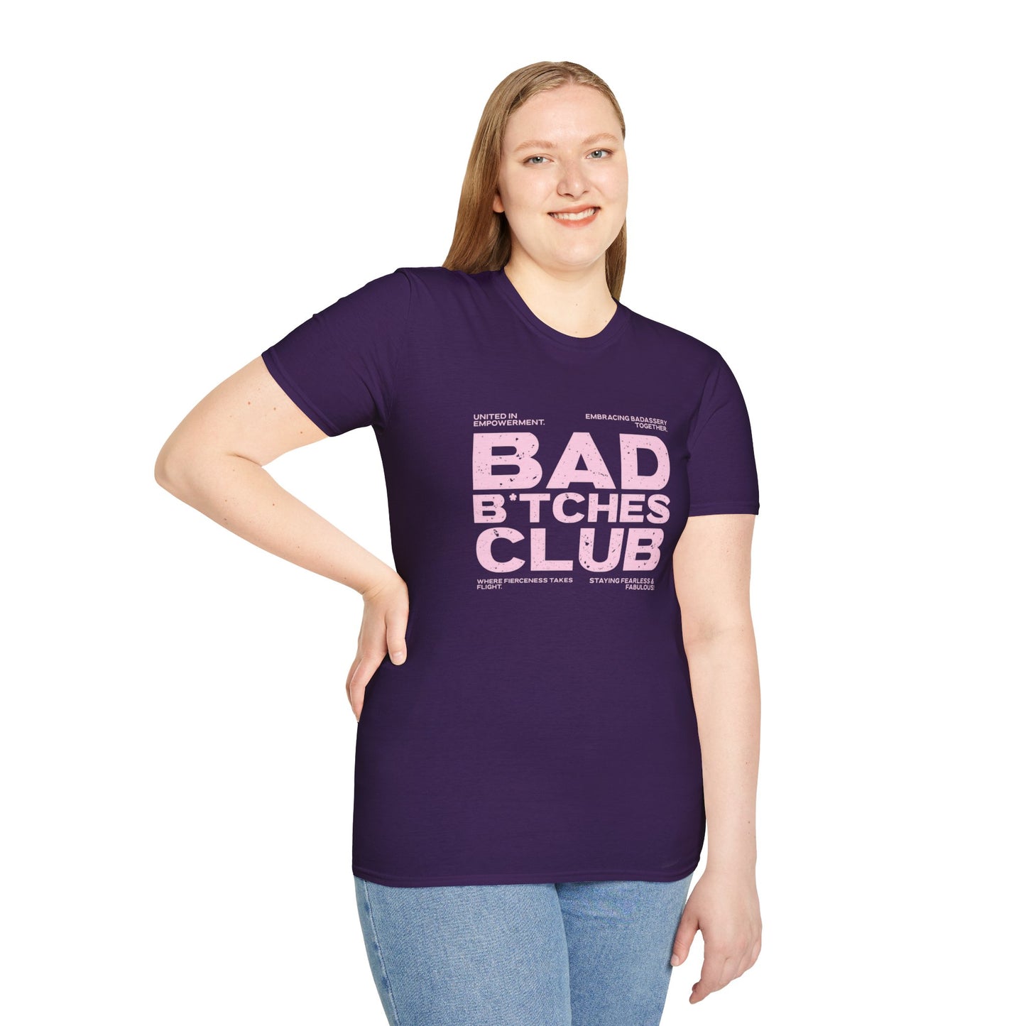 Bad B*tches Club Unisex Softstyle T-Shirt