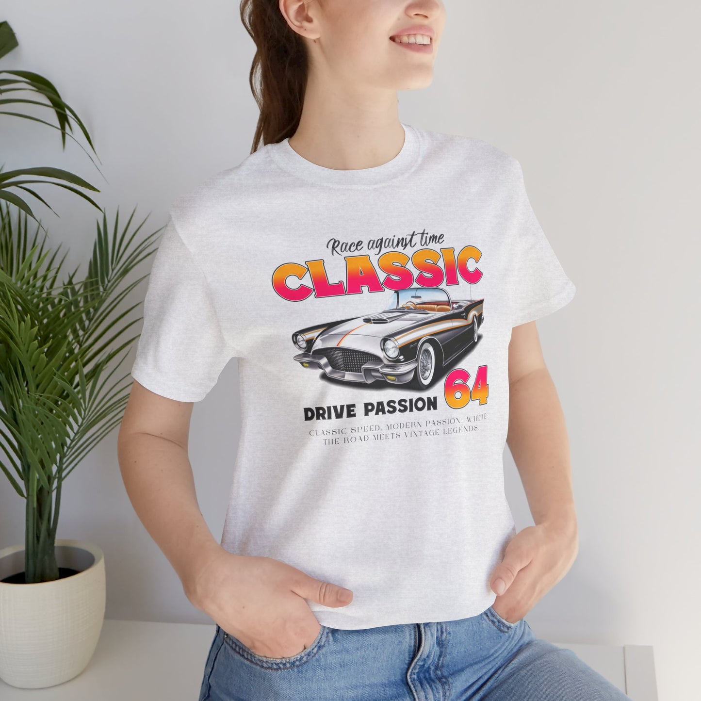 Race Against Time Classic  Unisex Jersey Short Sleeve Tee