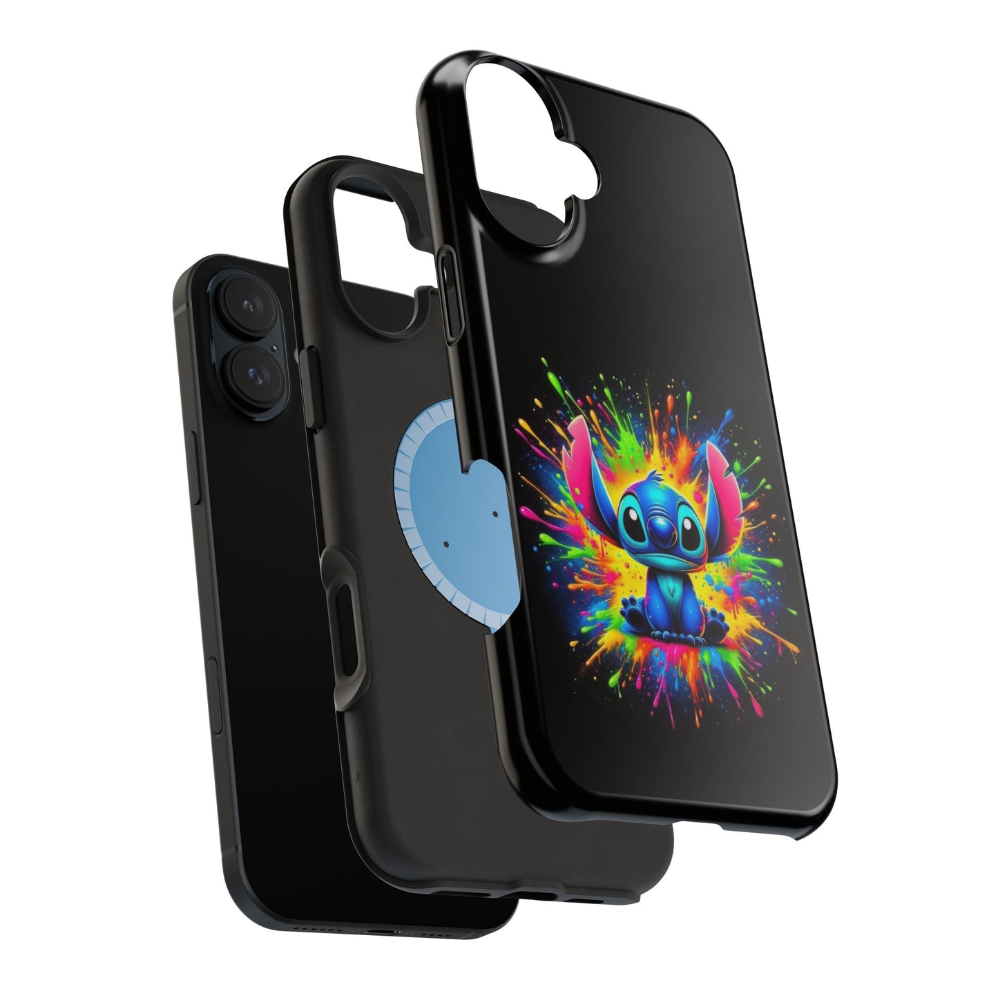 Colorful Cartoon Phone Case, Magnetic Tough Cover