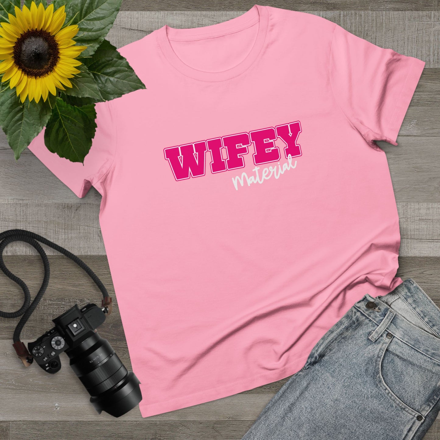 Wifey Material Women’s Maple Tee