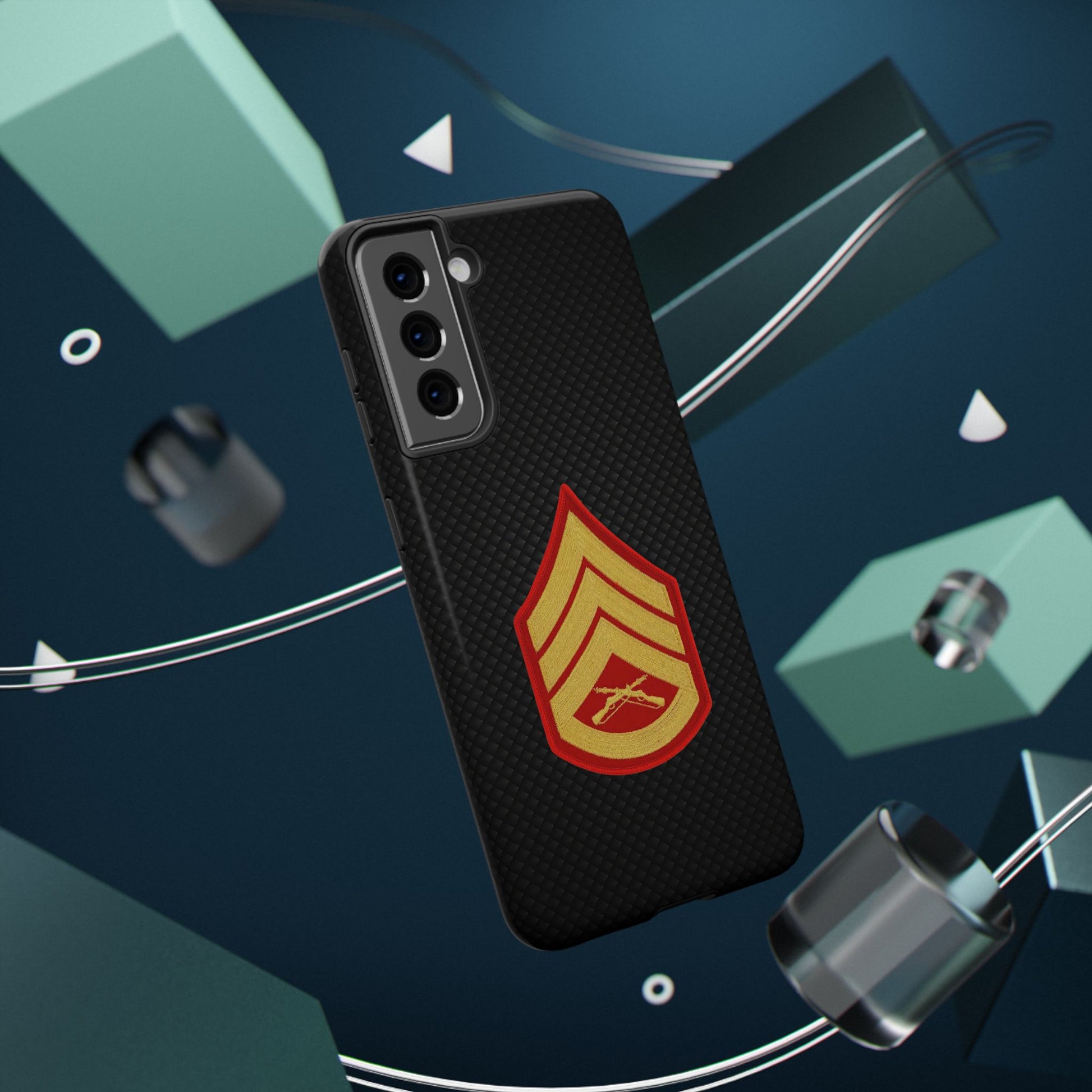 Rank Insignia Impact-Resistant Cases, Staff Sergeant