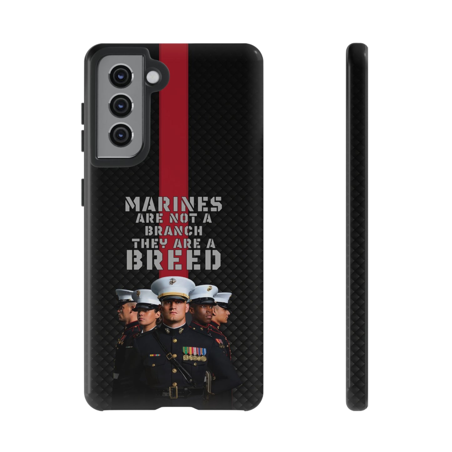 Marine Corps Samsung Tough Phone Case - Proud Military Supporter