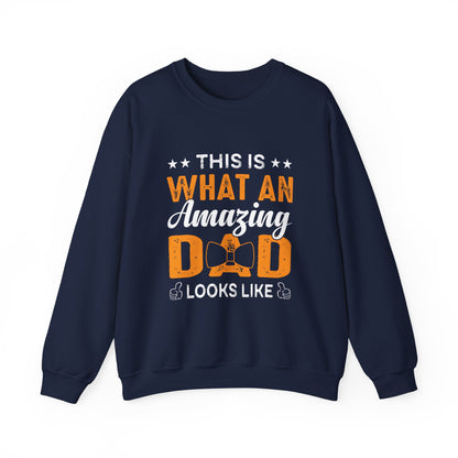 Amazing Dad Crewneck Sweatshirt - Perfect Gift for Father's Day