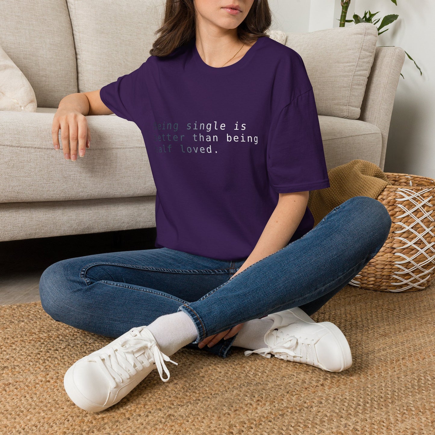 Being Single Unisex Softstyle T-Shirt