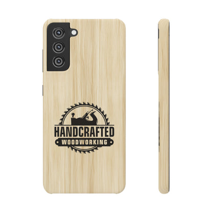 Woodworking Logo Slim Case