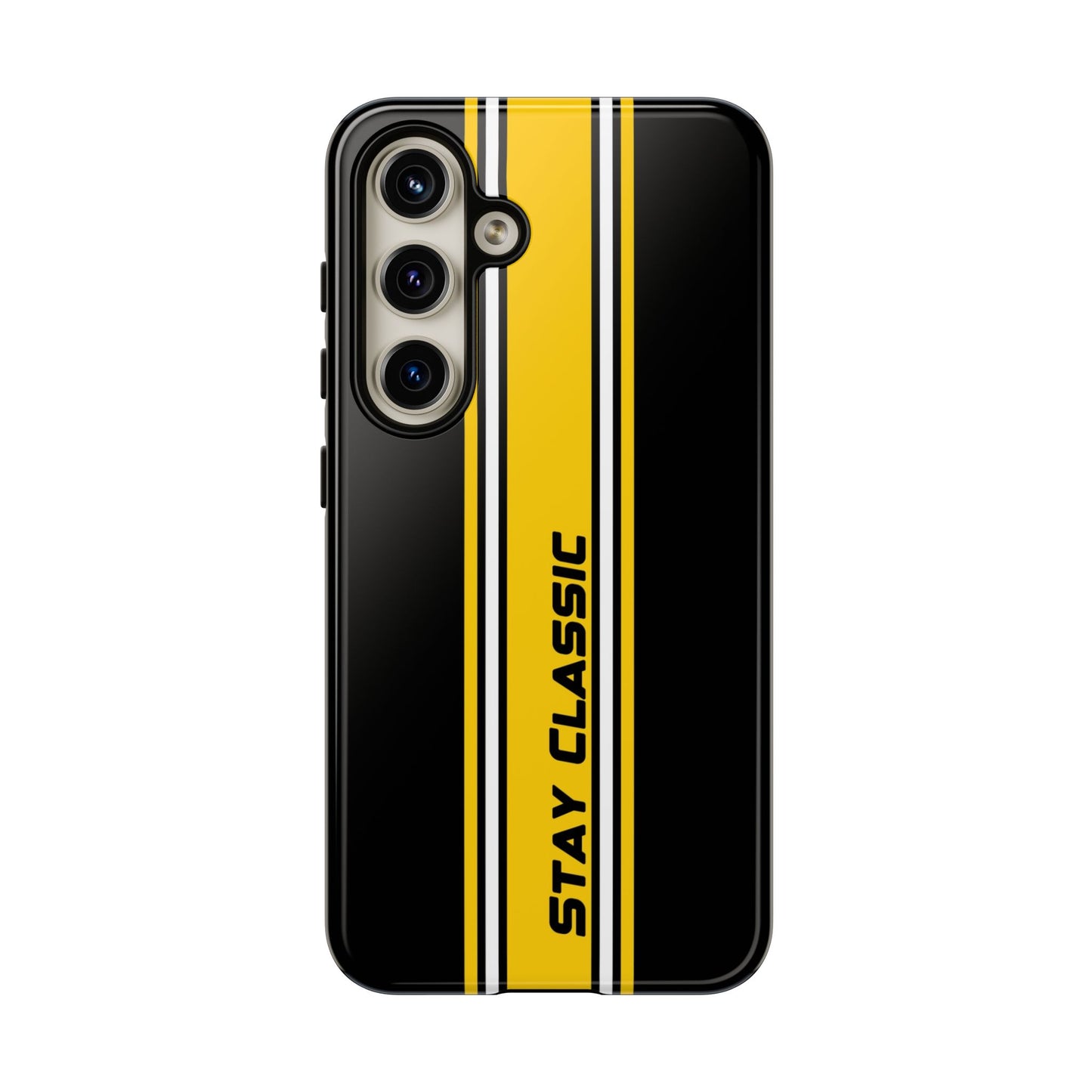 Stay Classic Tough Case – Minimalist Racing Design