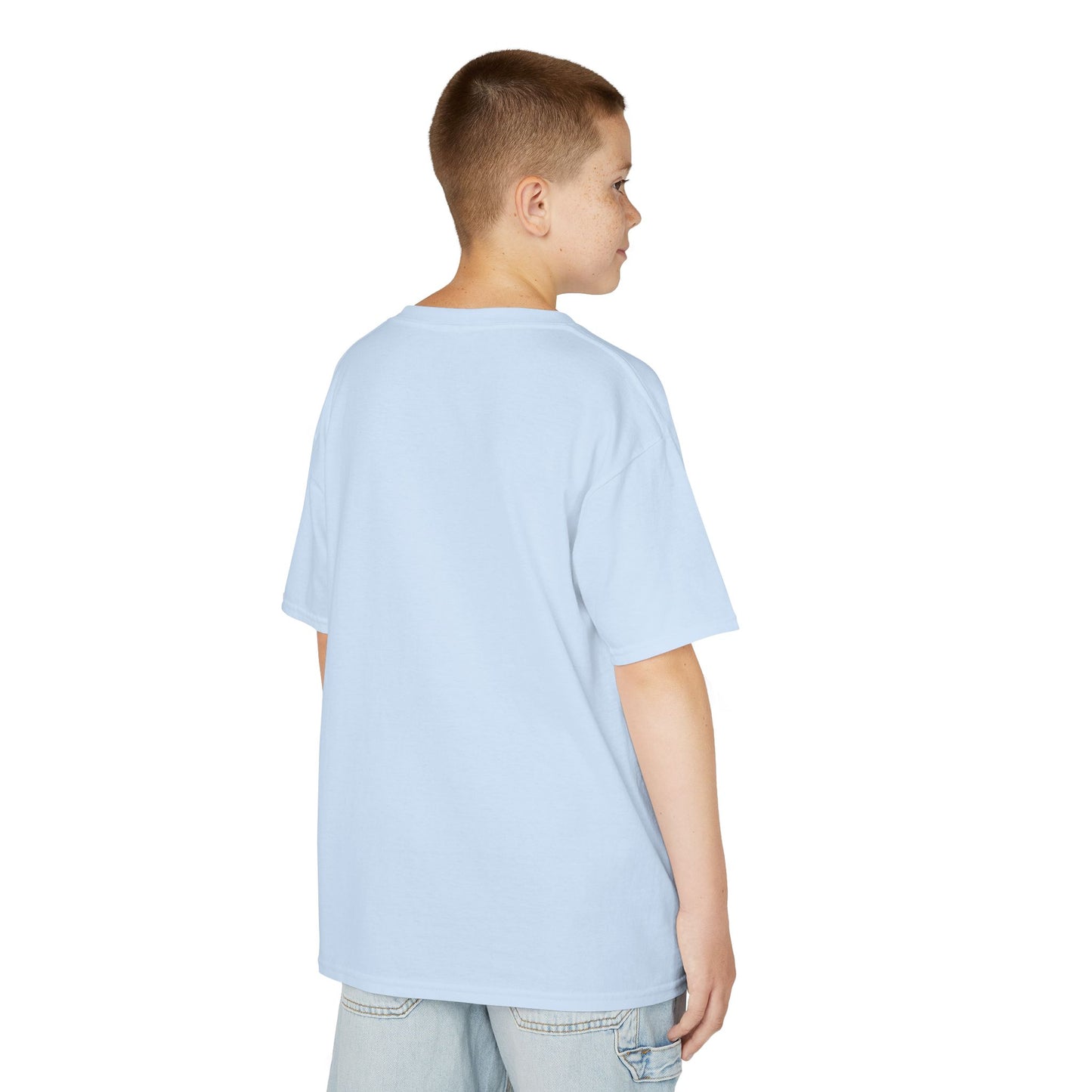 Kids' 'Little Dude, Big Heart' Tee - Cute Cotton T-Shirt for Boys