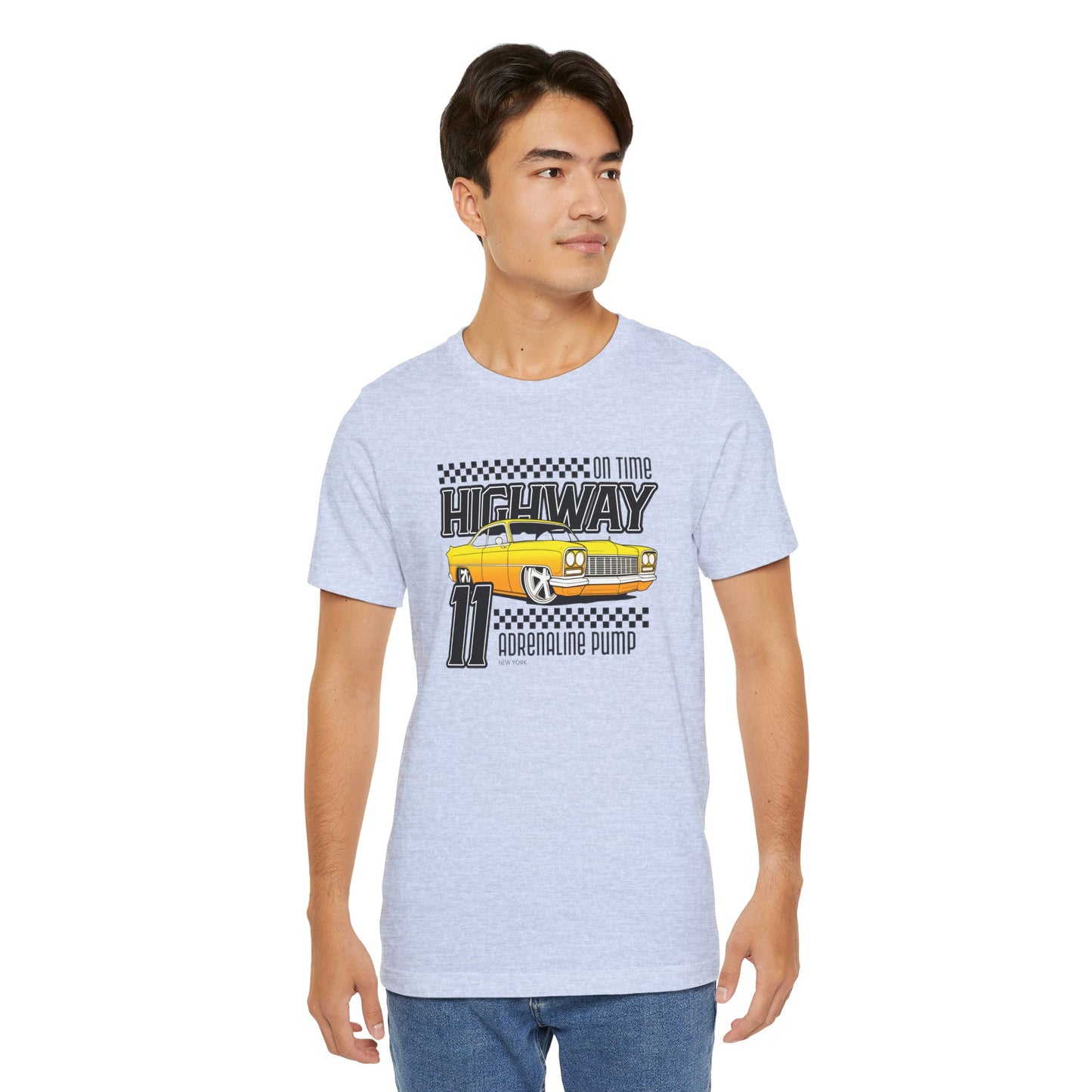 On Time Highway Adrenaline Pump Unisex Jersey Short Sleeve Tee