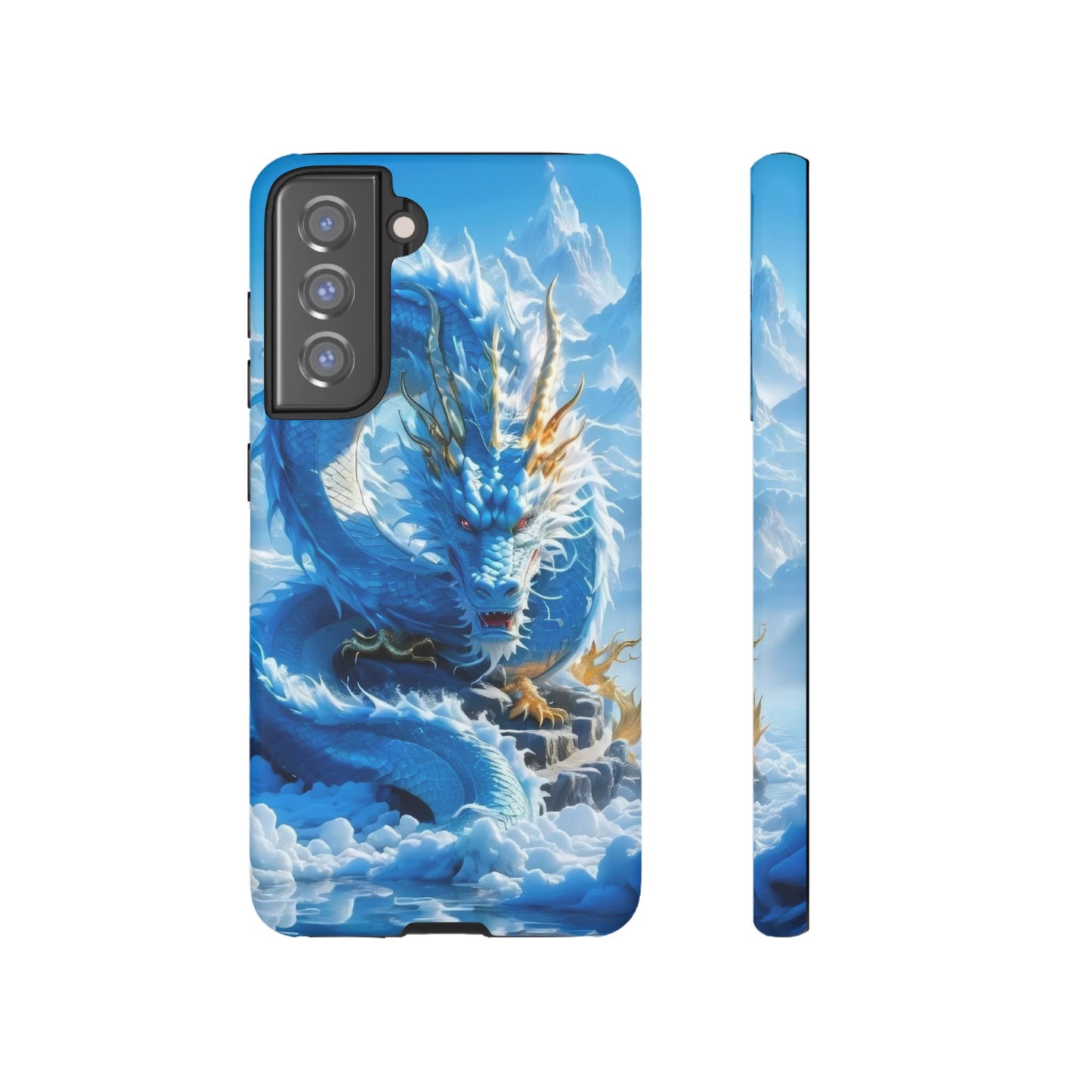 Ice Dragon Samsung Phone Case Fantasy Phone Cover
