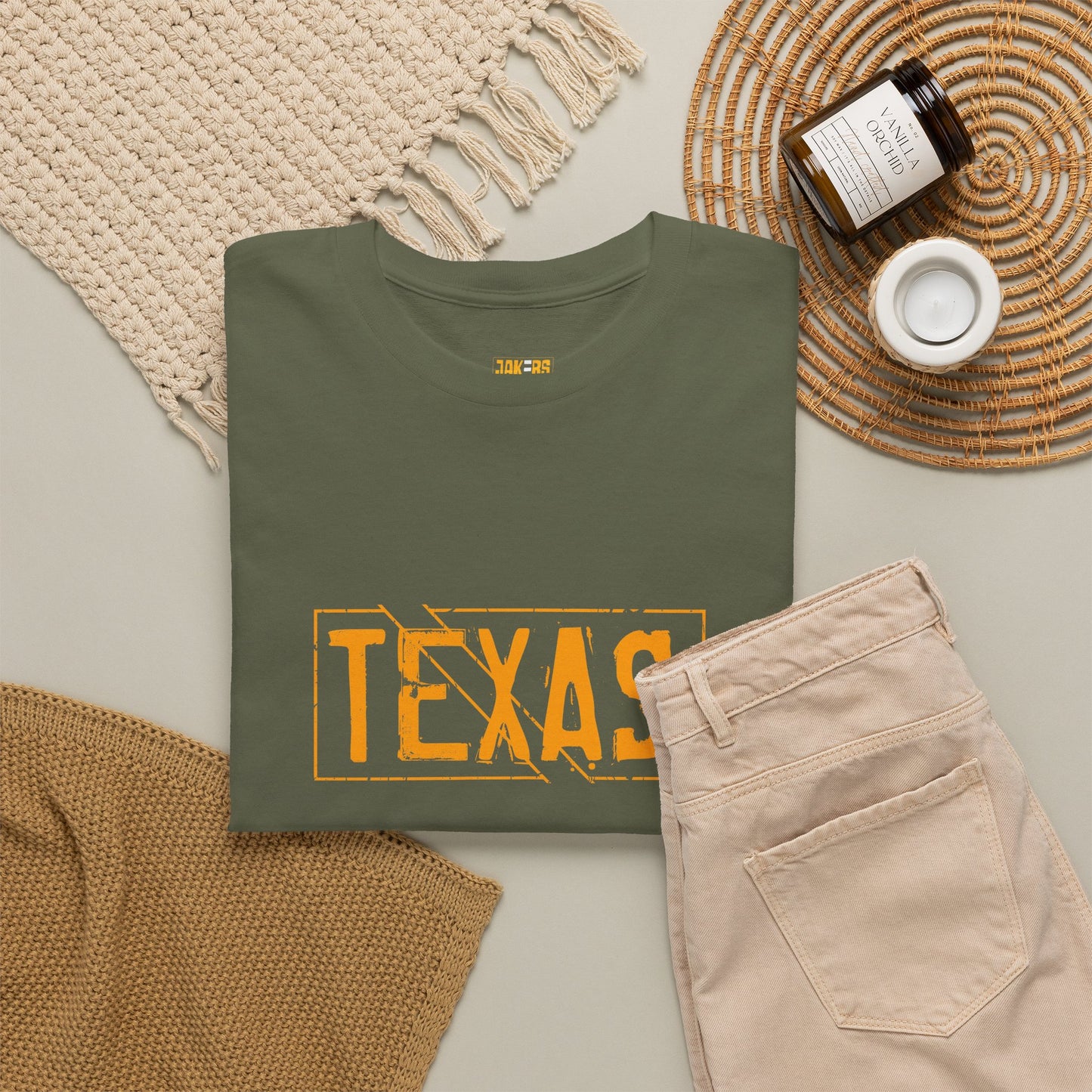 Texas Pride Unisex Heavy Cotton Tee - Casual Black T-Shirt for Texans