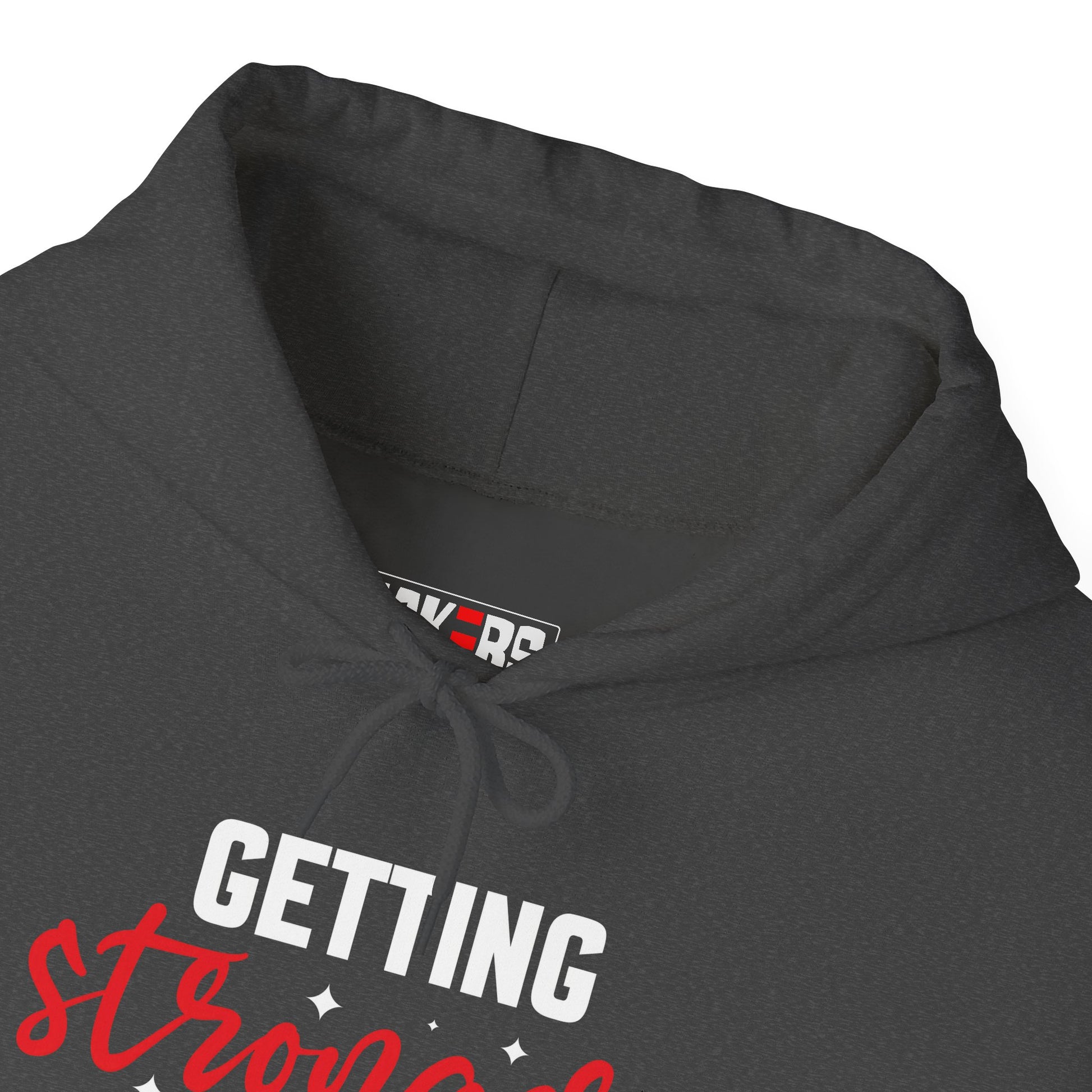 Getting Stronger Each Day Hoodie, Unisex Motivational Sweatshirt