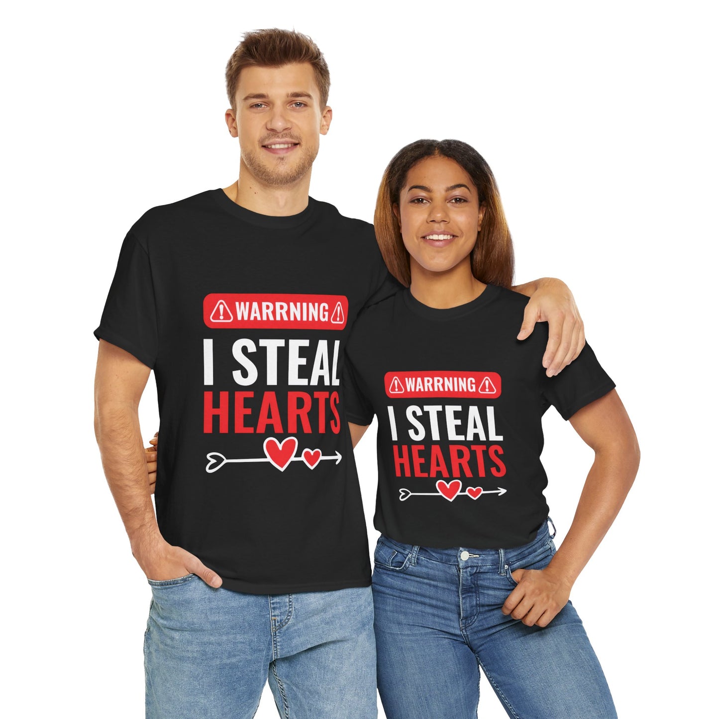 Warning I Steal Hearts Tee