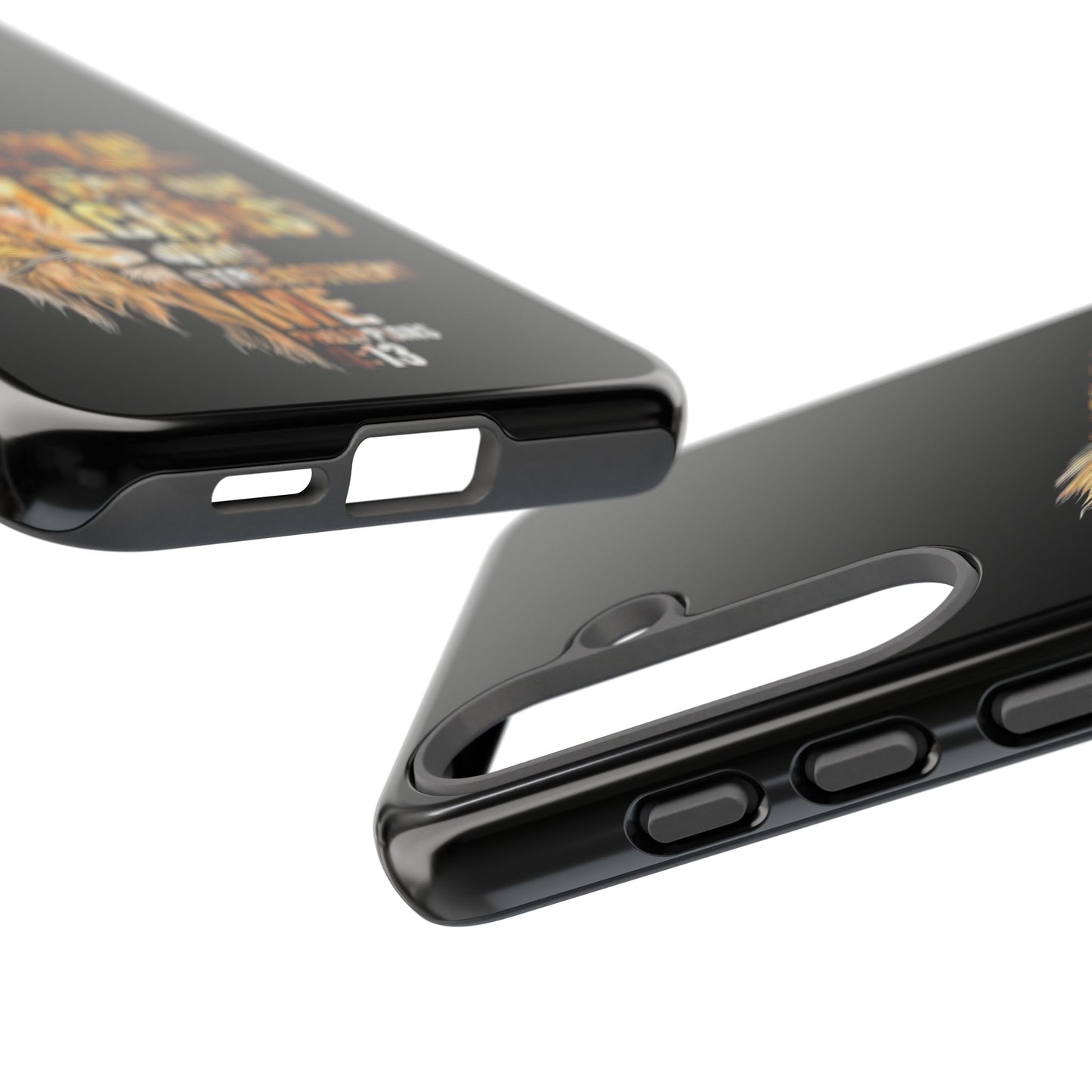 Inspirational Lion  Samsung Phone Case, Strength & Faith, Christian Accessories