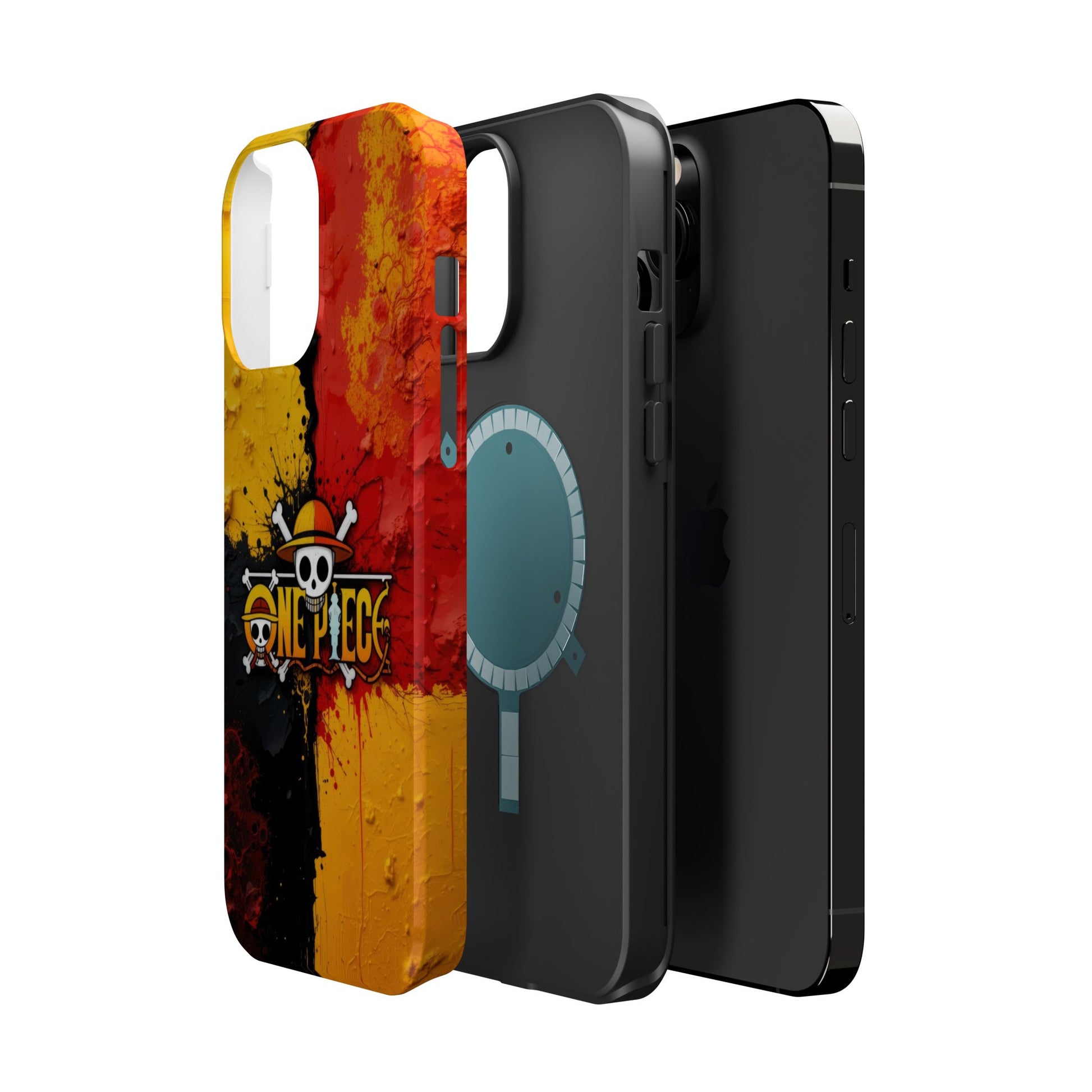 One Piece Vibrant Magnetic iPhone Cases, Anime Accessories