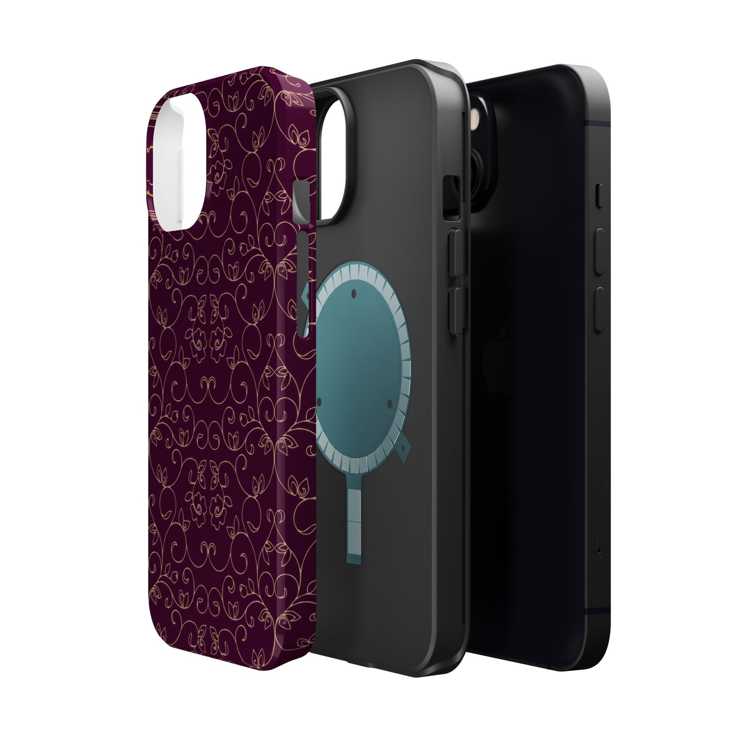 Luxury Serial Magnetic Phone Case, Royal