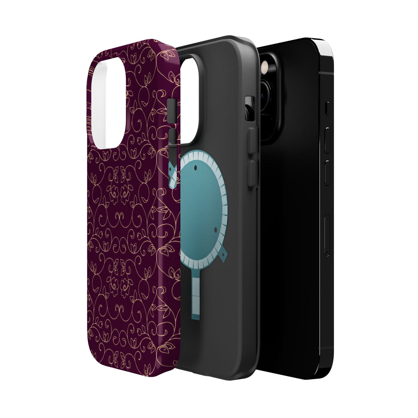 Luxury Serial Magnetic Phone Case, Royal