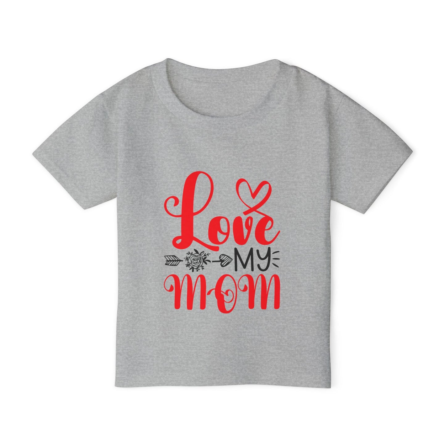 Toddler T-Shirt: 'Love My Mom' Cute Kids Tee