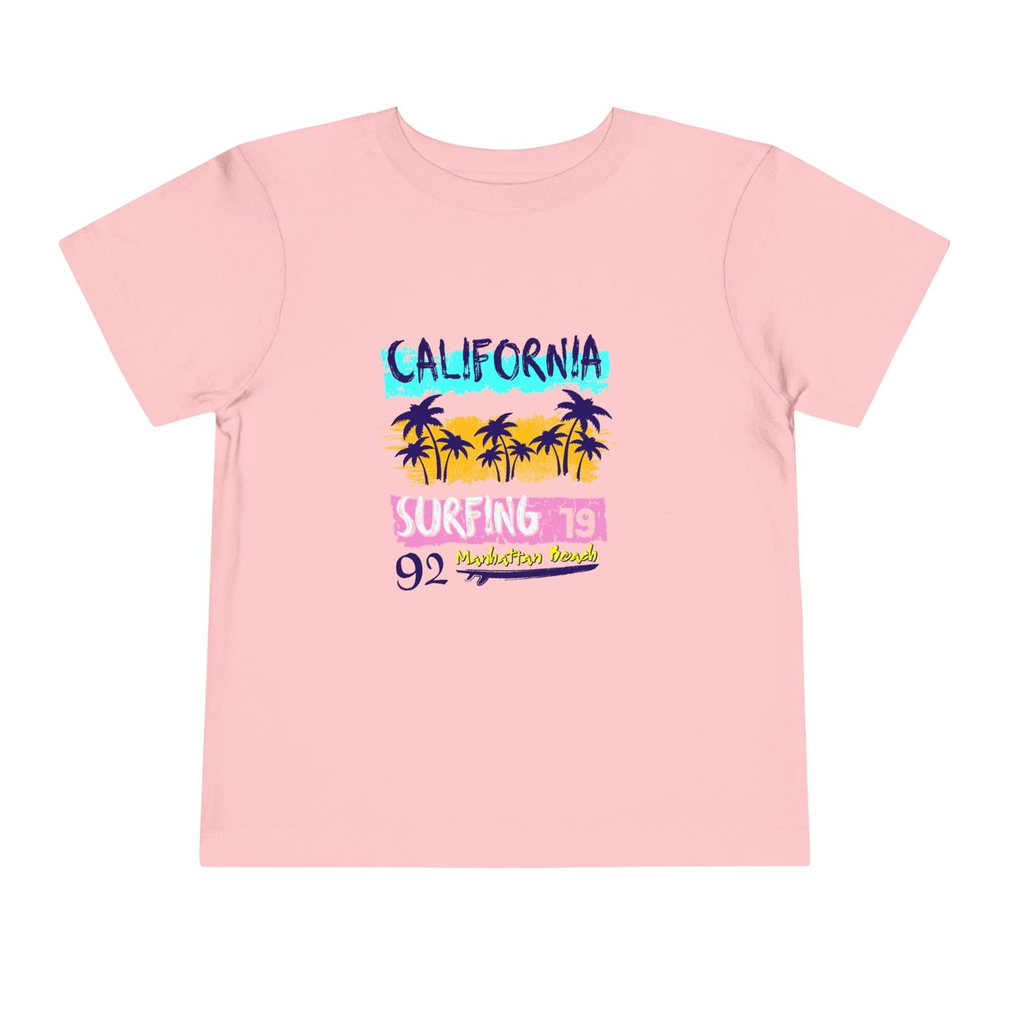 California Surfing Toddler Short Sleeve Tee