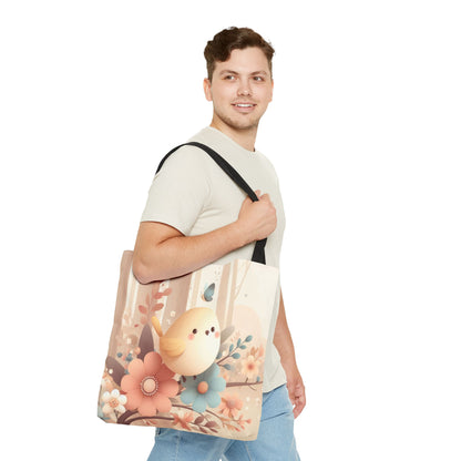Pastel Canary Tote Bag