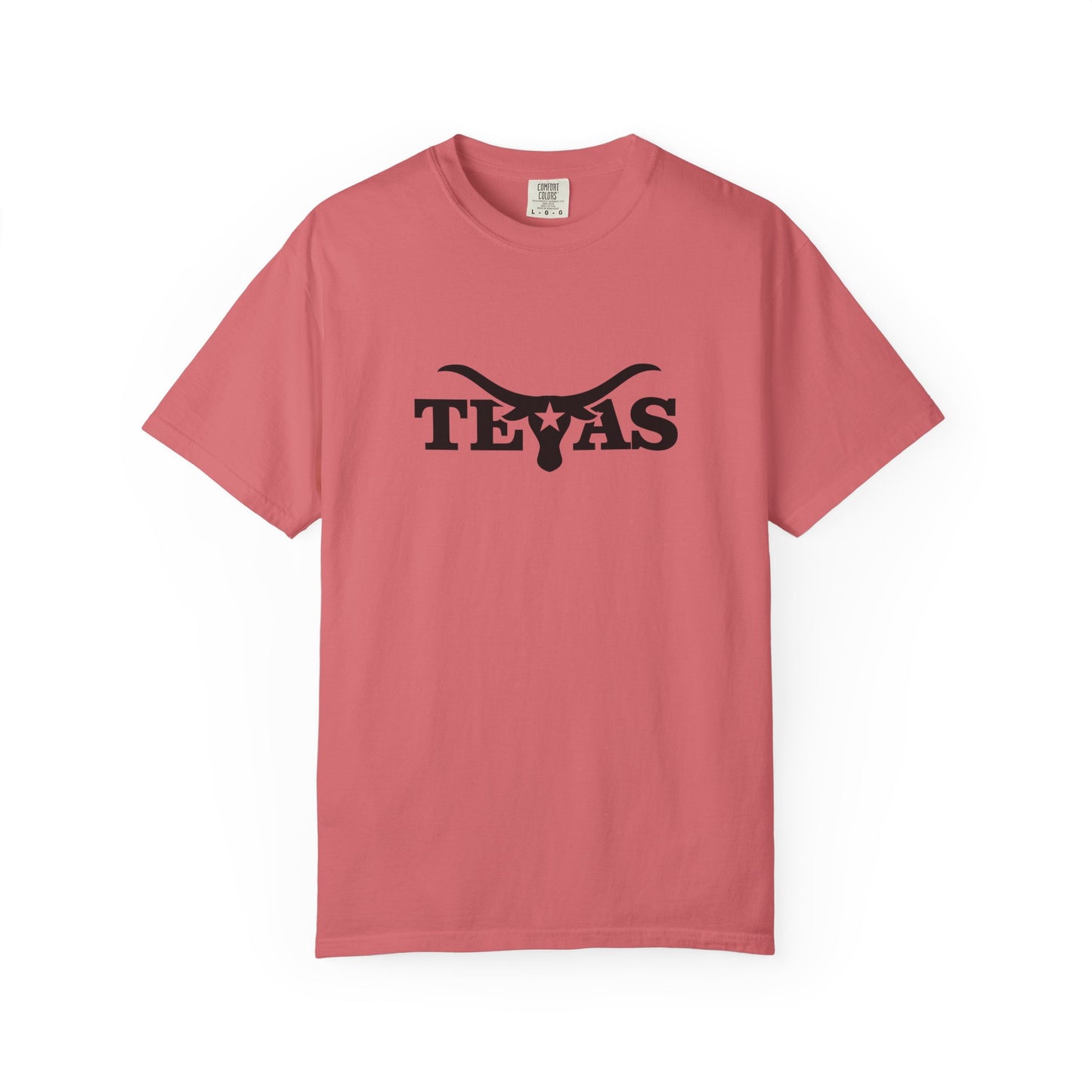 Texas Unisex Garment-Dyed T-Shirt - Cool Western Vibe for Everyday Wear