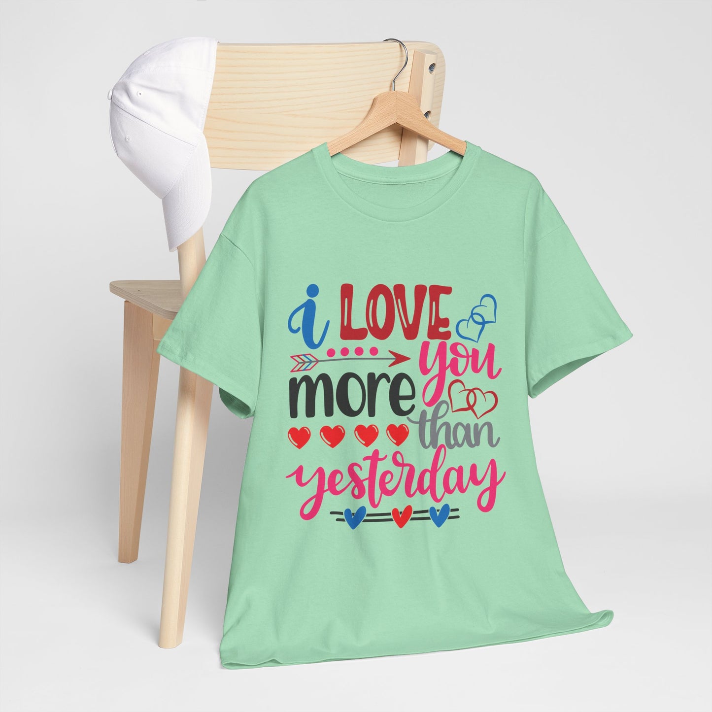 I Love You More Than  Tee, Anniversary Gift Shirt