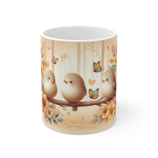 Charming Chirpers Mug 11oz