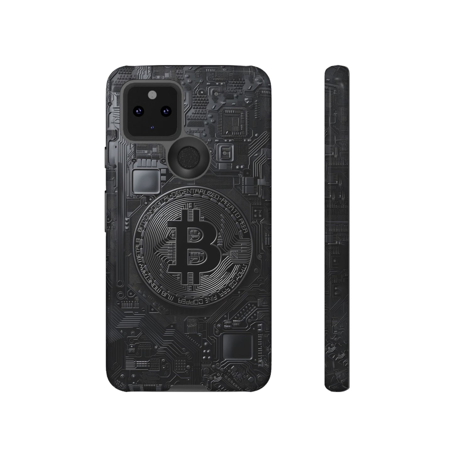 Bitcoin Google Pixel Tough Phone Case, Cryptocurrency Protection Cover