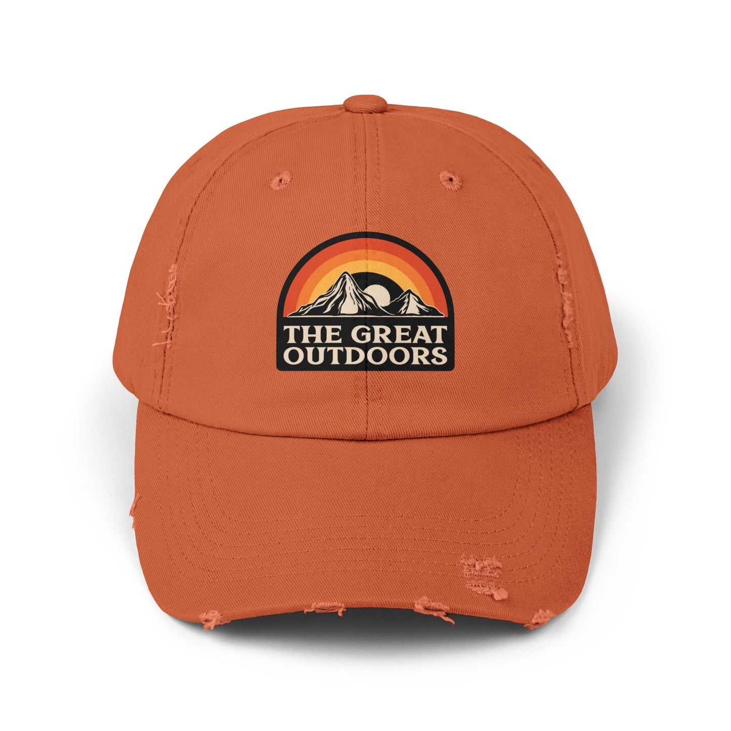 The Great Outdoors Unisex Distressed Cap