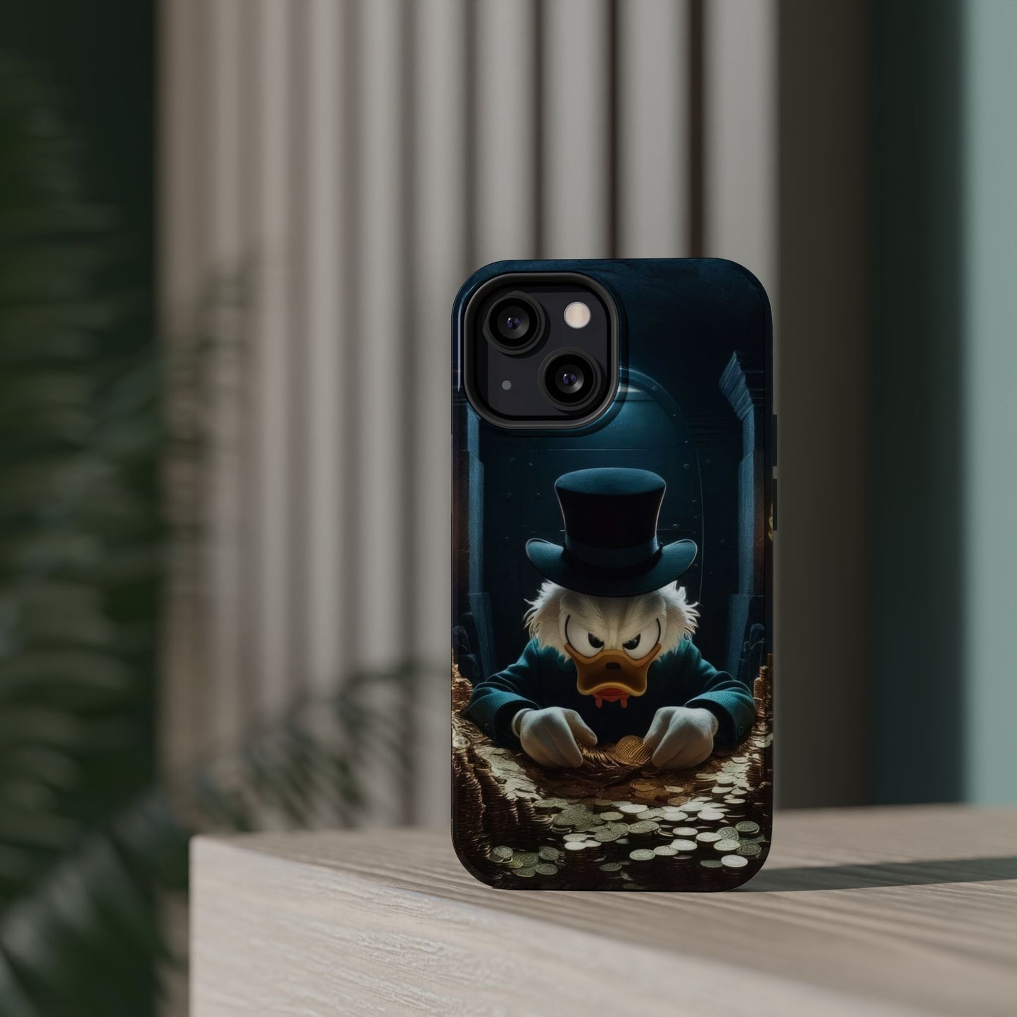 Magnetic Phone Case - Scrooge McDuck Design
